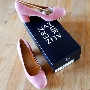 Naturalizer Pink Suede and Leather, NWT